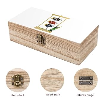 Amazon｜木製ボックス 鯉のぼり 竹柄 水彩イラスト 和風 収納